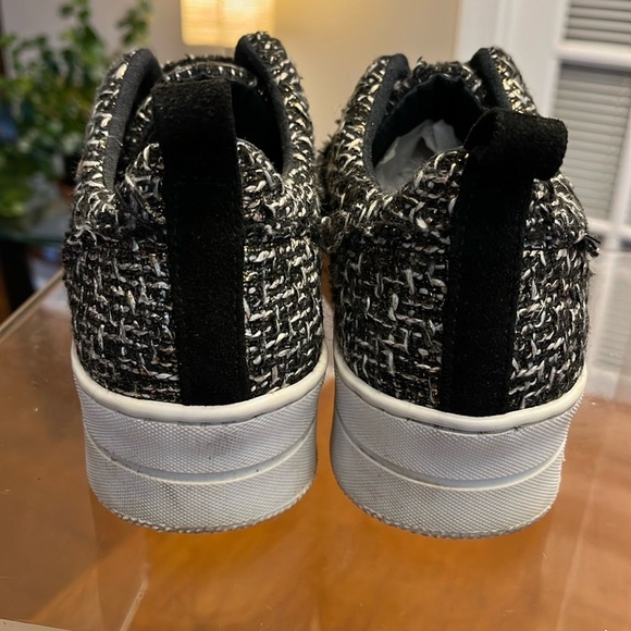 Kurt Geiger London Tweed Platform Loafers Size 39 - Picture 5 of 13